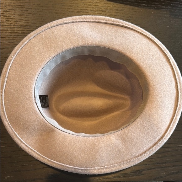 D&Y Women’s Tan and Brown Fedora Hat Classic - Picture 4 of 4
